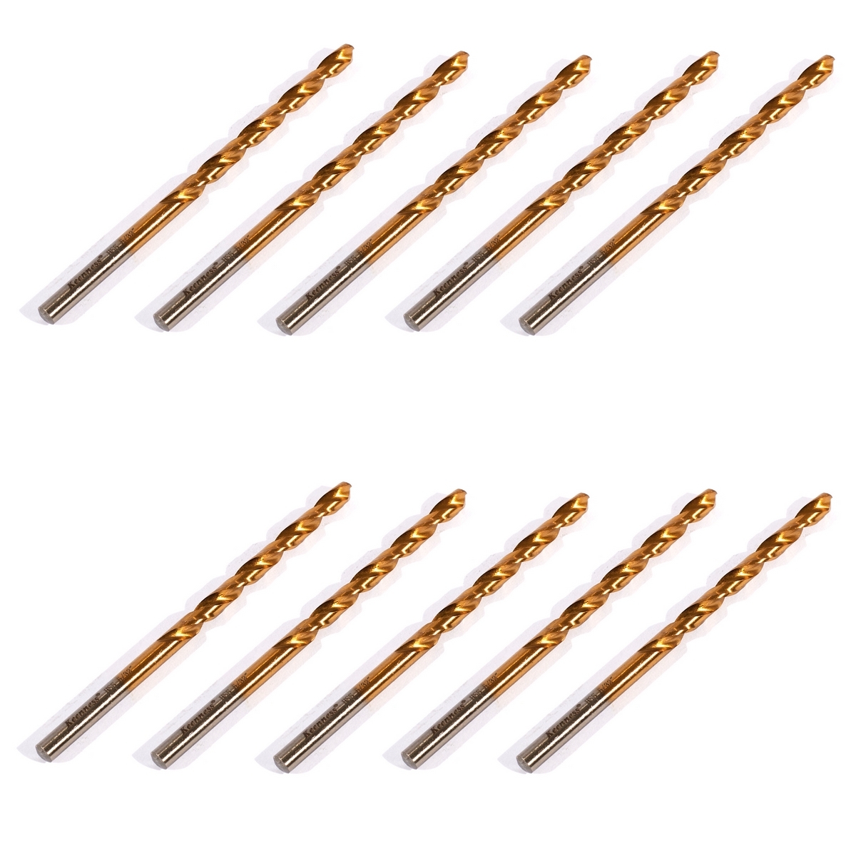 HSS-G ดอกสว่านไฮสปีด 3/16 (5MM.) 10 PCS