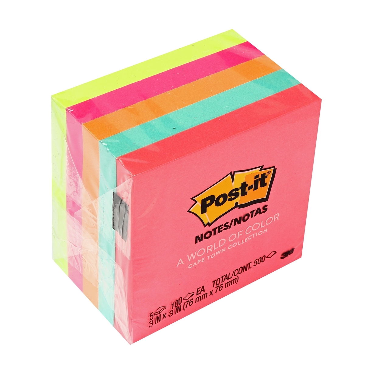 โพสต์-อิท 654-5PK คละสี 3X3