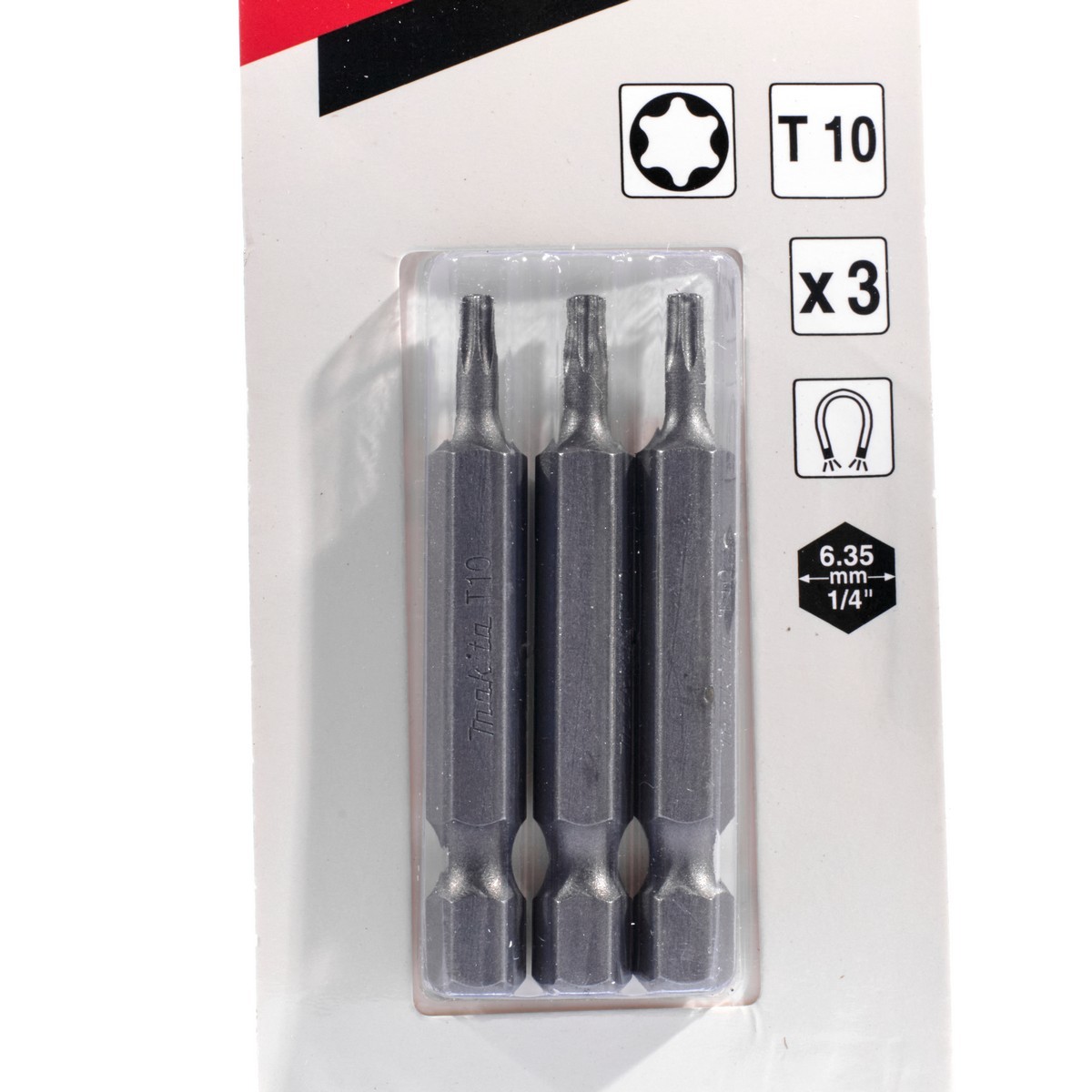 ดอกไขควง T-10 X 50MM (3ดอก/ชุด)