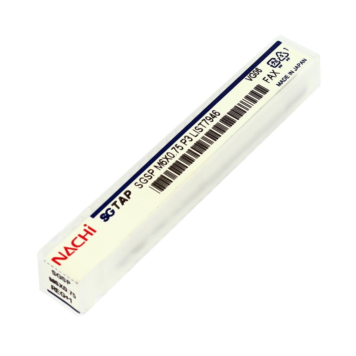 L7946_M6X0.75 R+1 ดอกต๊าปร่องเกลียว SG