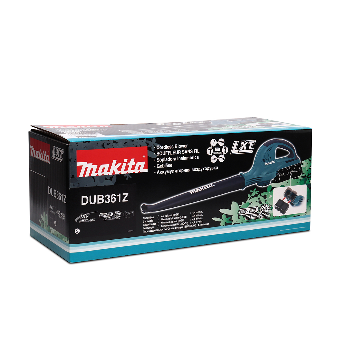 DUB361Z เป่าลมไร้สาย36V(18+18V)ไม่รวมแบต