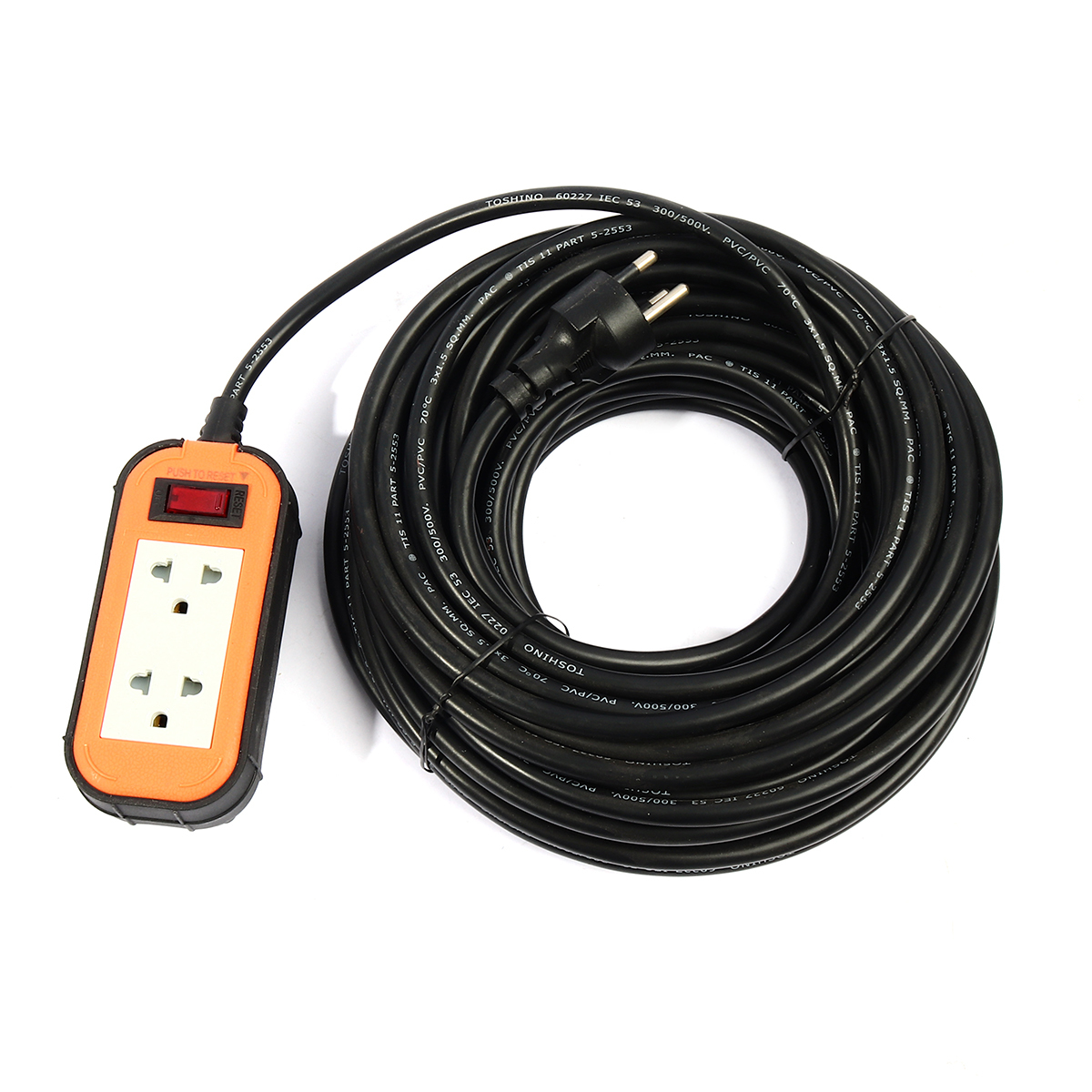 MXC315-20Mปลั๊กบล็อกVCT3X1.5SQMM(OR/BK)