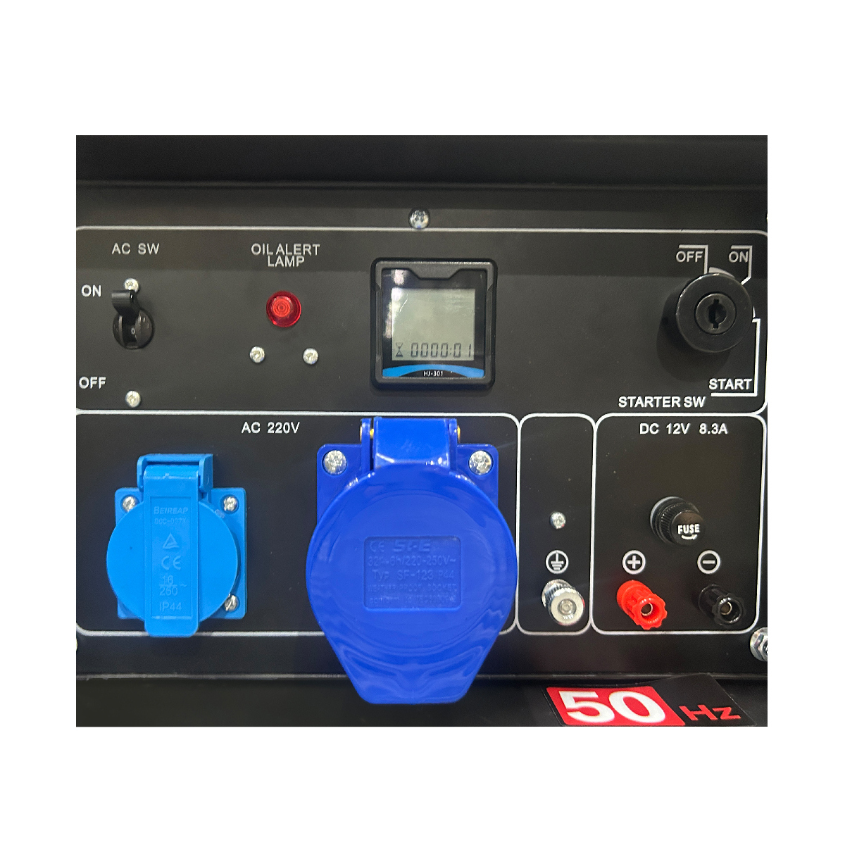 PDX9500E เครื่องปั่นไฟดีเซล 7.5 KW