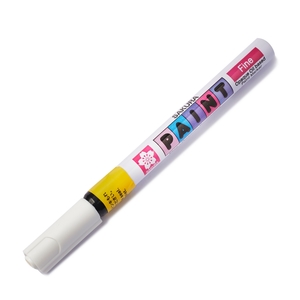 ปากกาเพ้นท์หัวเล็ก 1MM/XPMK-302 (เหลือง)