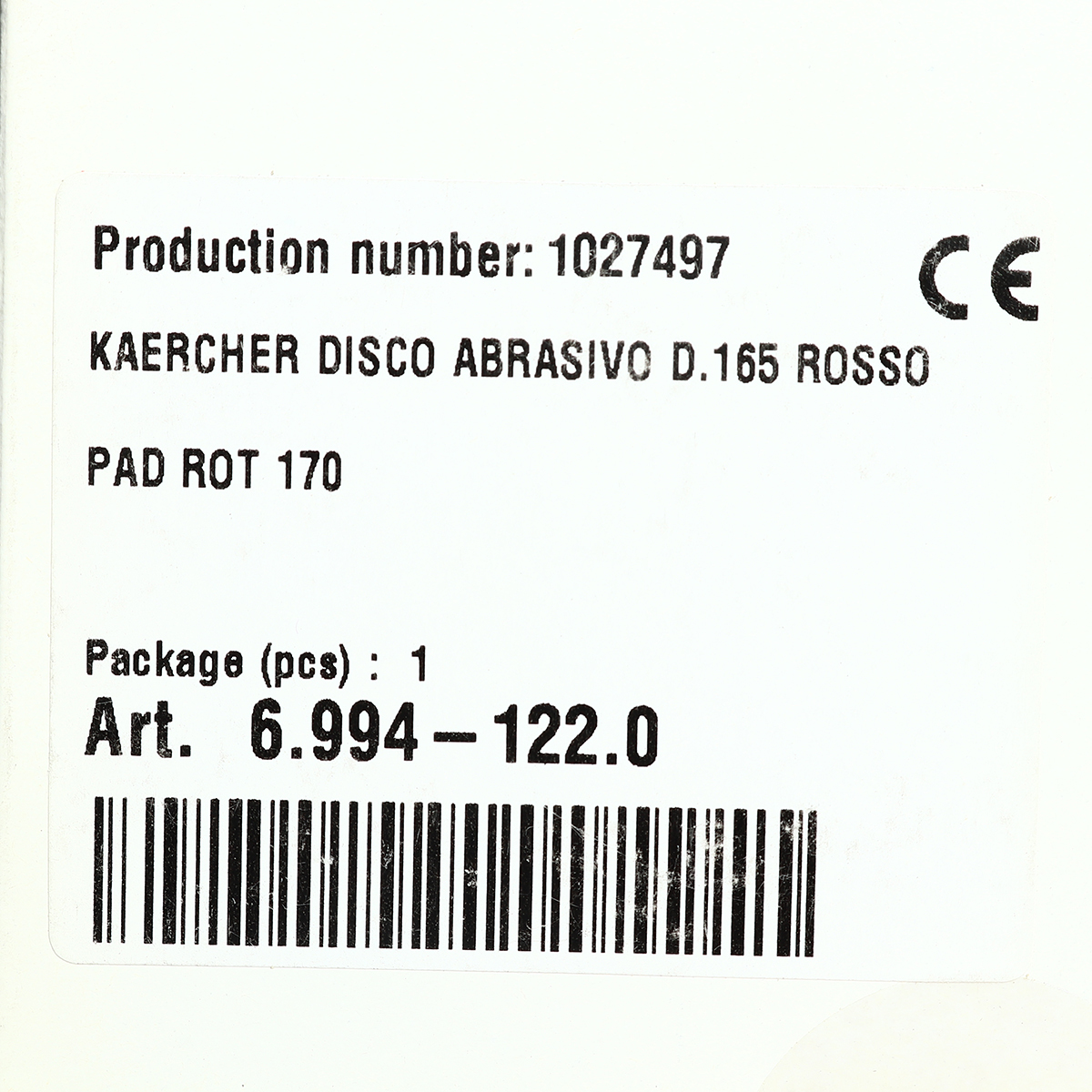 PAD RED 170