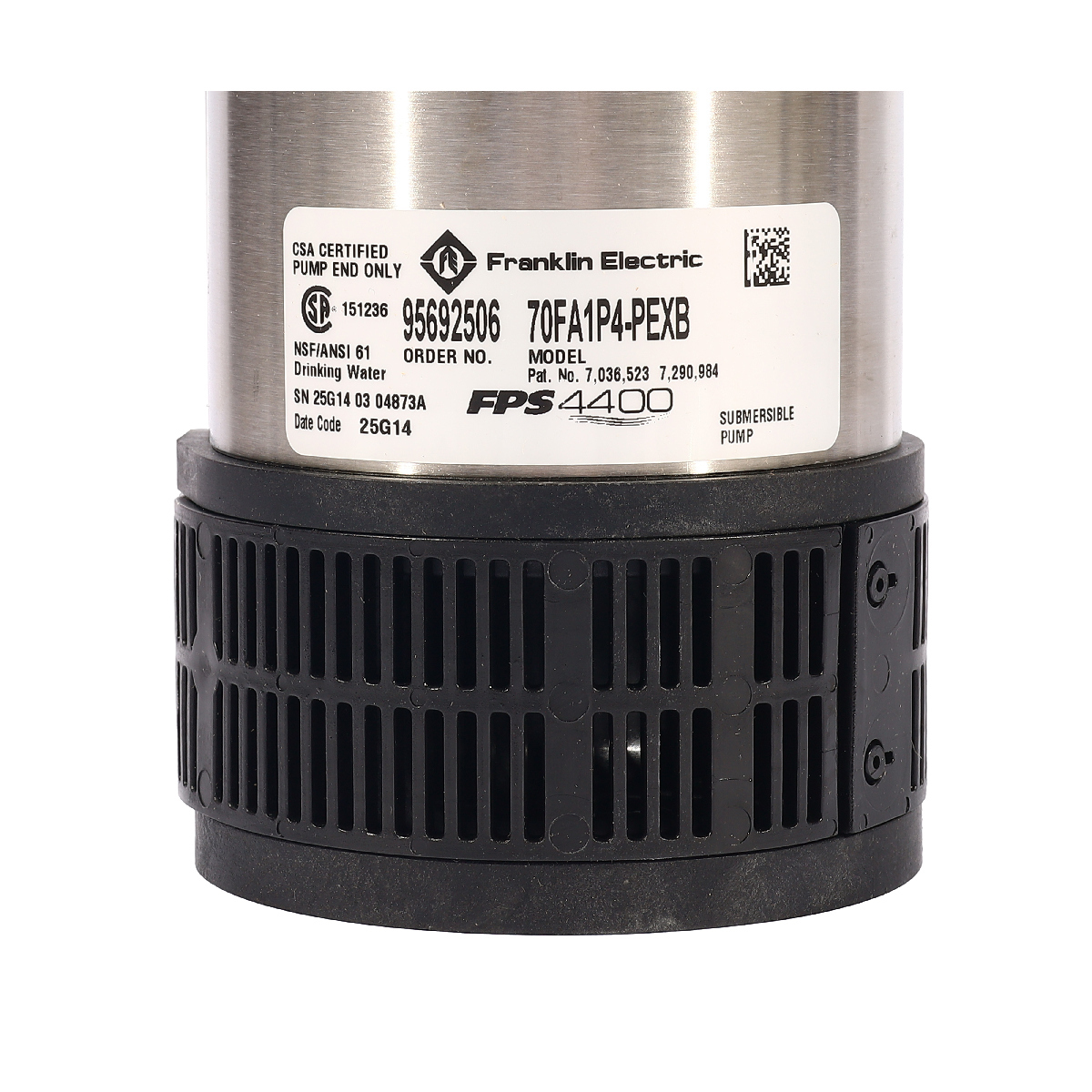 เฉพาะปั๊ม 1 HP TRI25-07 (70FA1P4-PEXB)