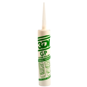 ซิลิโคนยาแนวGPชนิดมีกรด สีขาว 280ML