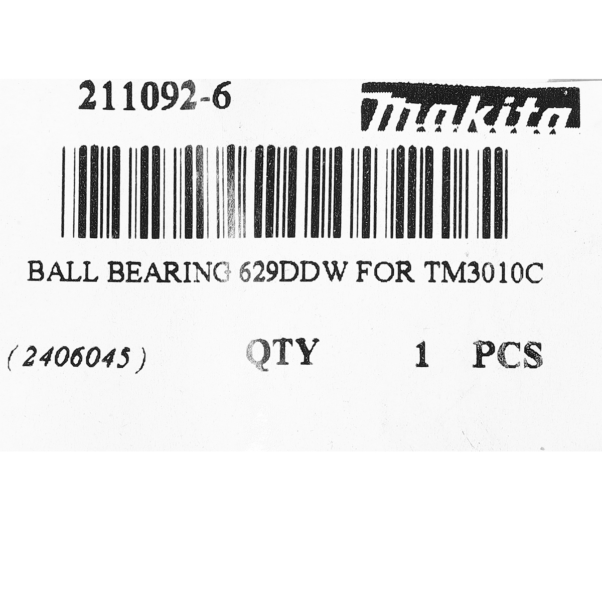 อะไหล่ GA4031#10 BALL BEARING