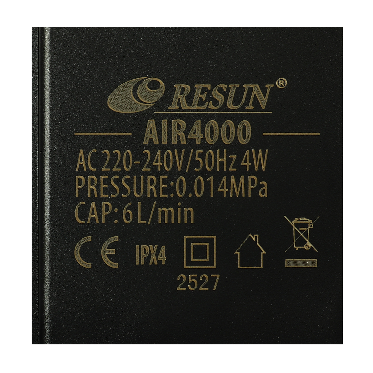 AIR-4000 ปั๊มลม 2 ทาง 4 W 4.5 L/MIN