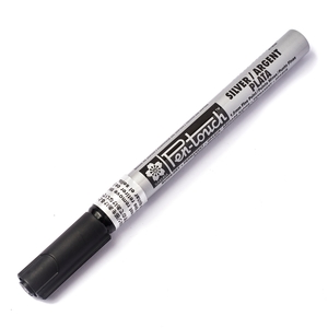 ปากกาเพ้นท์หัวเล็ก 1MM/XPMK-41302 (เงิน)