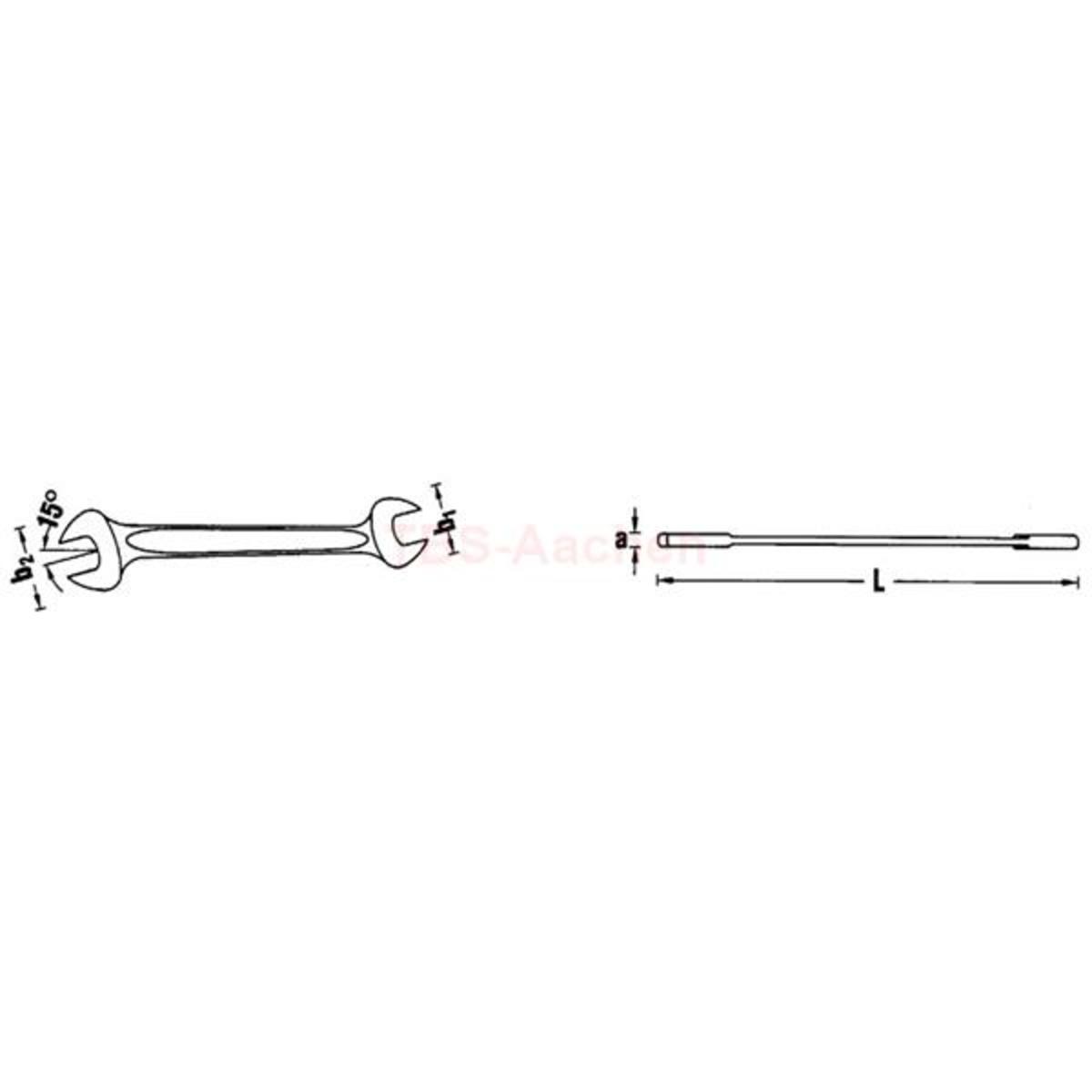 10 10X12 DOUBLE OPEN ENDEDSPANNER