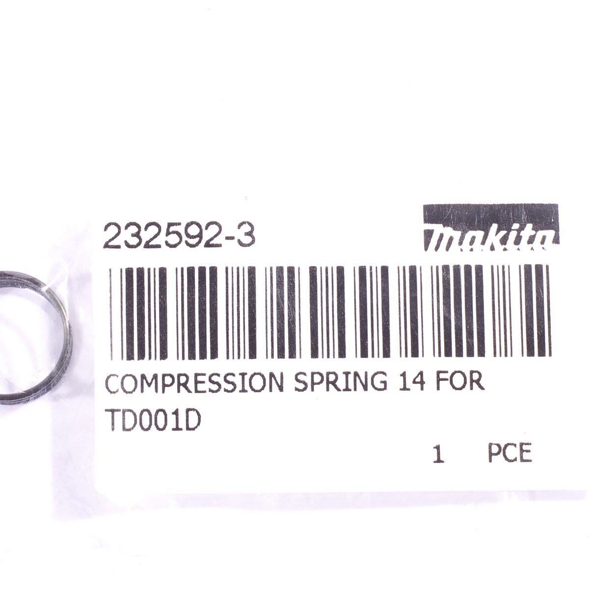 อะไหล่ DTD172#6 COMPRESSION SPRING 14