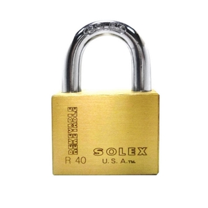 กุญแจคล้องทองเหลือง R50 L PREMIUM