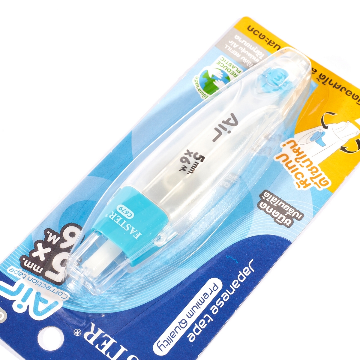 C679 เทปลบคำผิด AIR ขนาดเทป 5มม.X6ม.