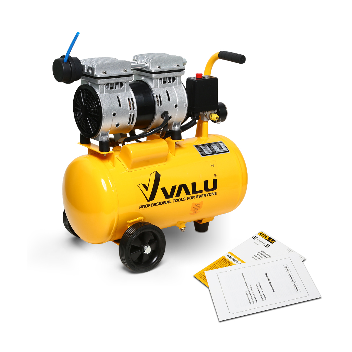 VFS5501-24 ปั๊มลม รุ่น OIL FREE ถังลม24L