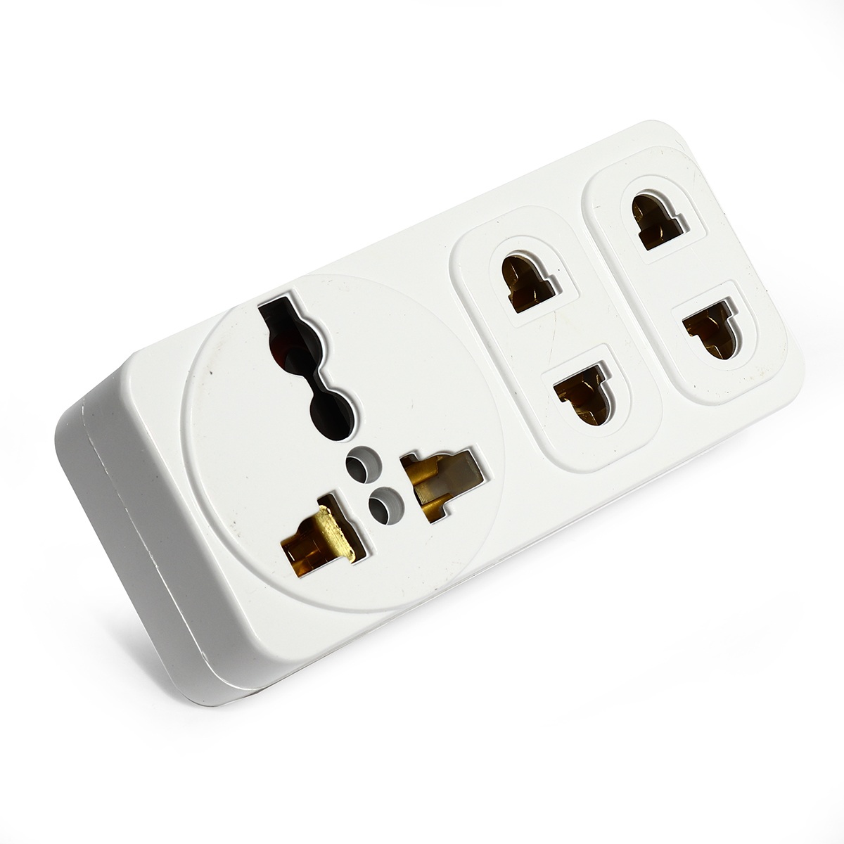 DP6 ADAPTER UNIVERSAL 1ช่อง+2ขา 2ช่องคู่
