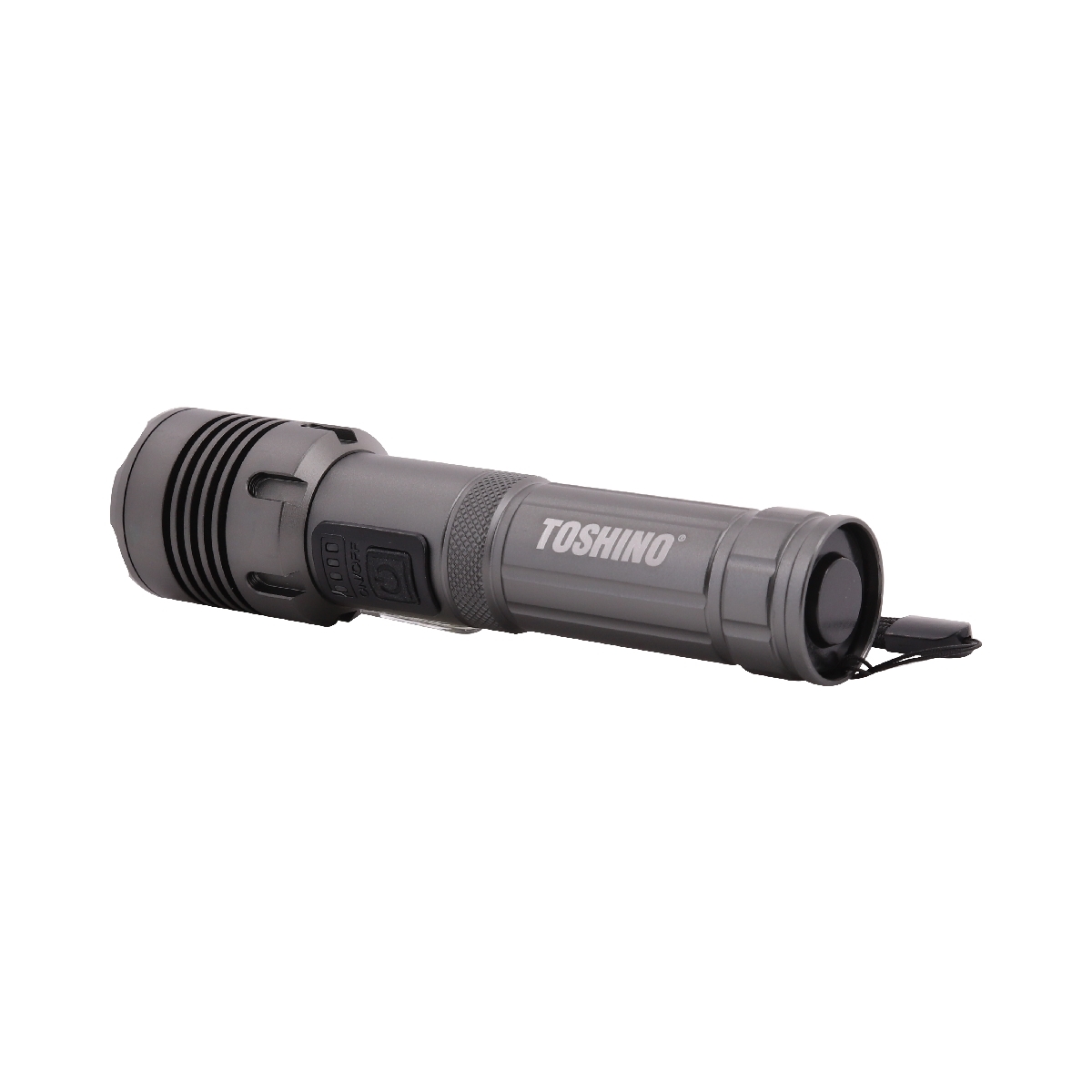 FL0196 ไฟฉายLED 300LUMENS ชาร์จไฟ สีดำ