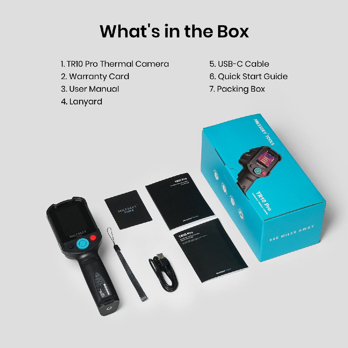 TR10 PRO กล้องถ่ายภาพความร้อน 160X120PX