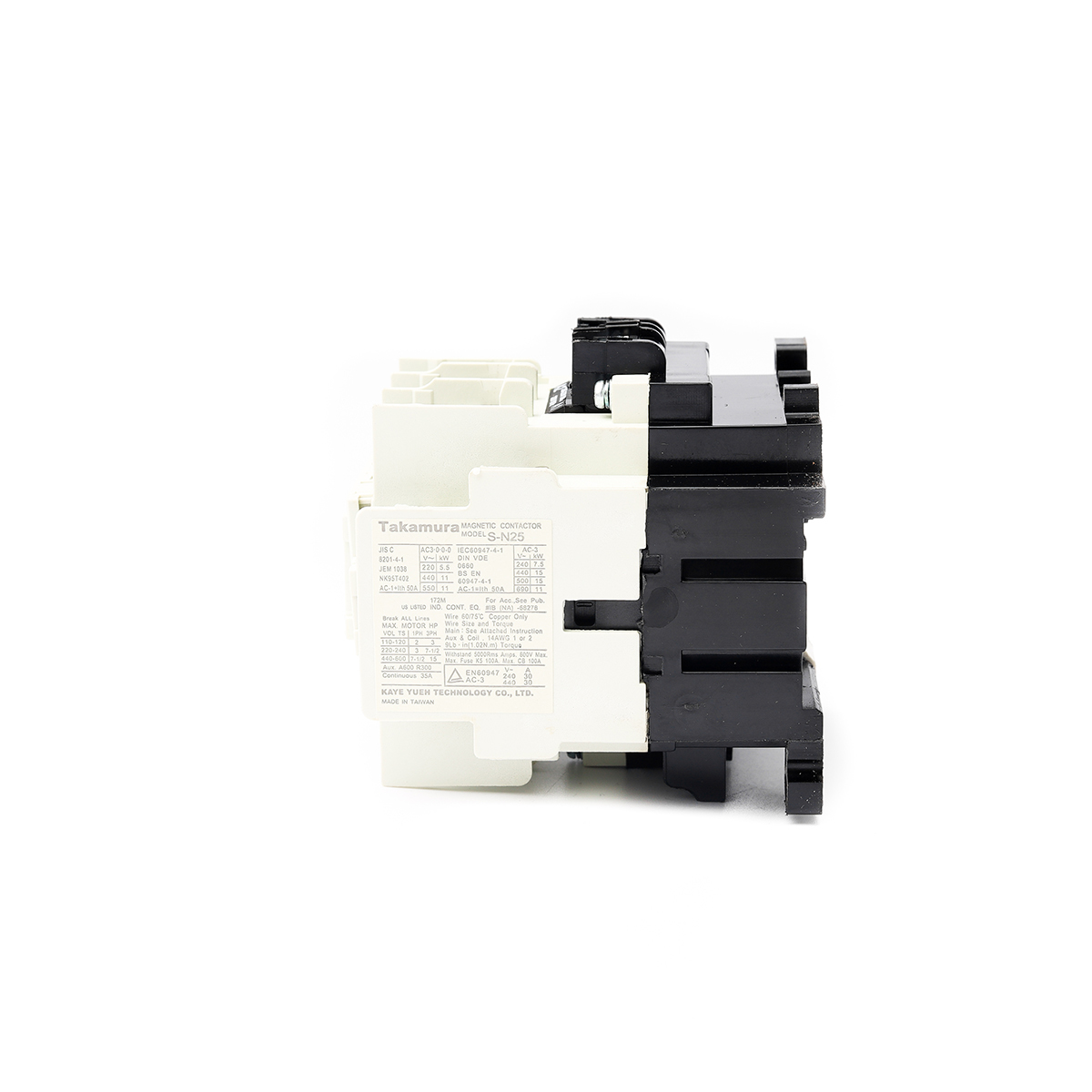 S-N25 แมกเนติก คอนแทคเตอร์ 220V 11KW