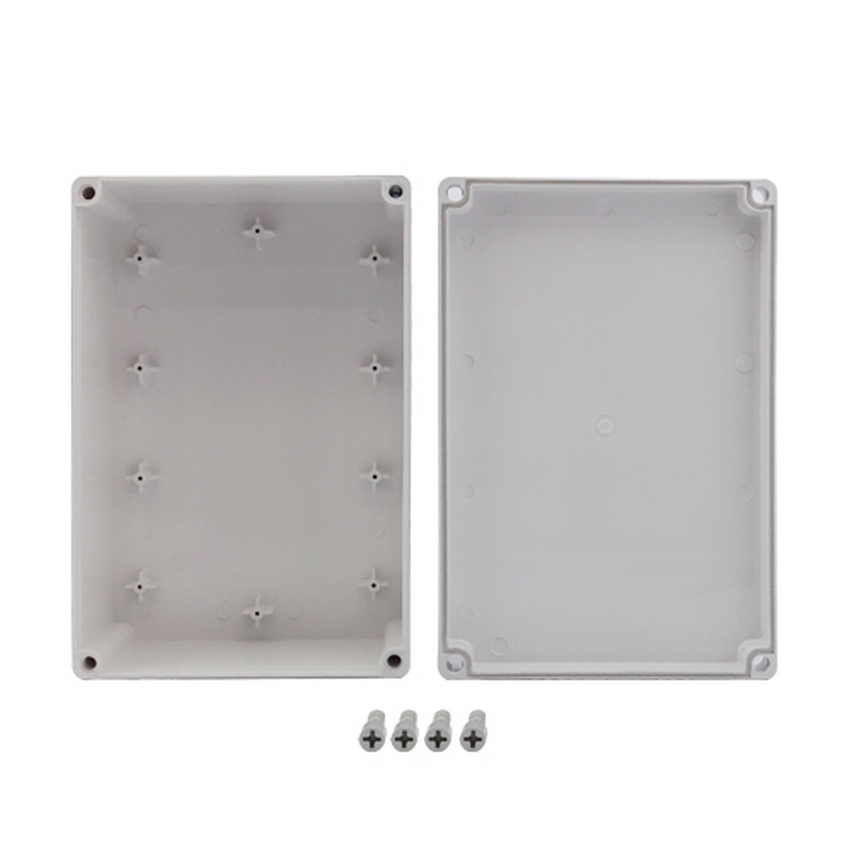 NANO-207W กล่องกันน้ำสีขาว 8X12X4