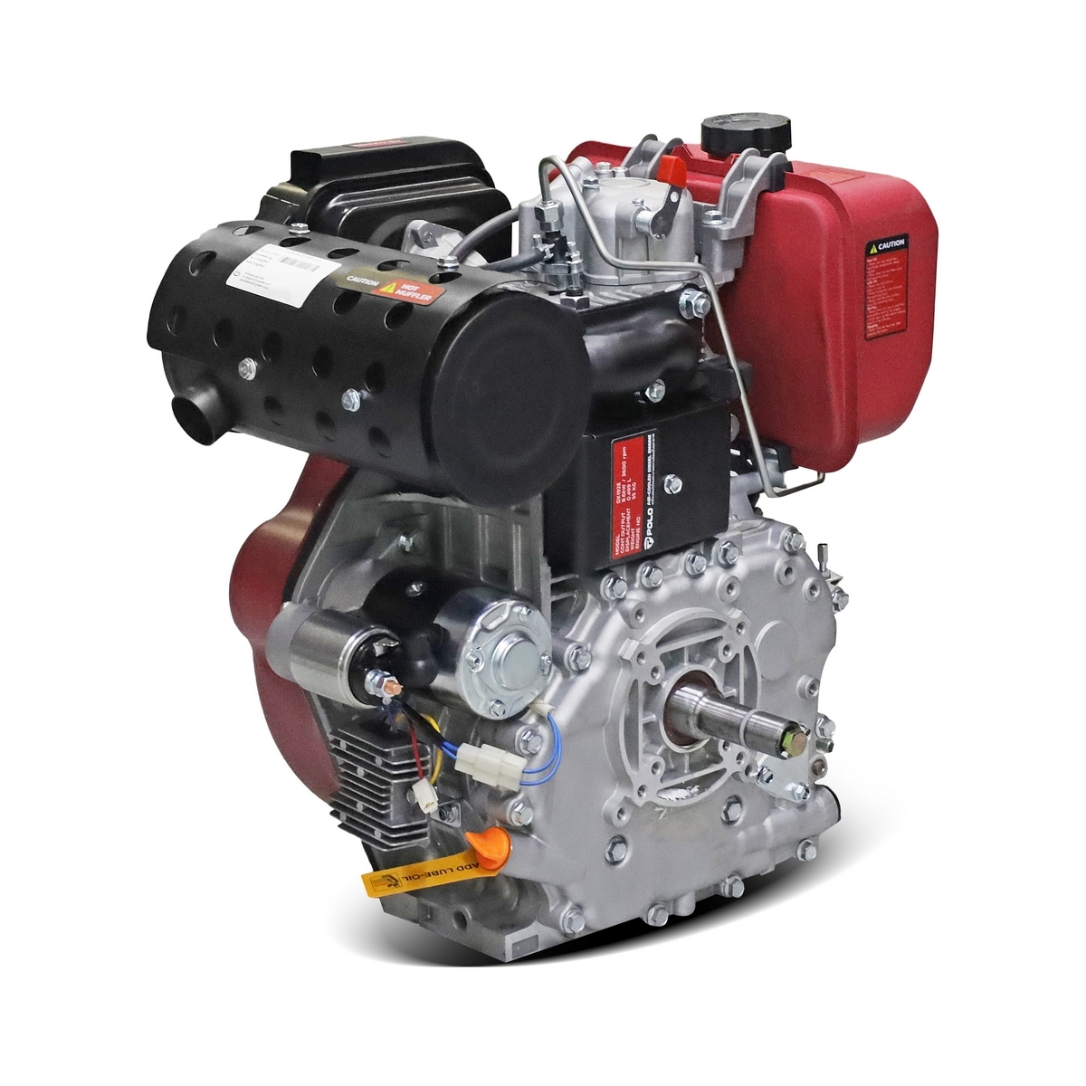 DX192E เครื่องยนต์ดีเซลสตาร์ทไฟฟ้า12.0HP