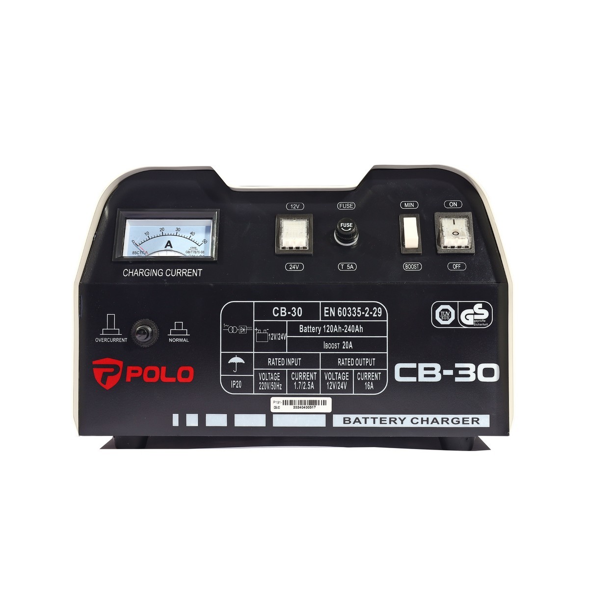 CB30 เครื่องชาร์จแบต 20A