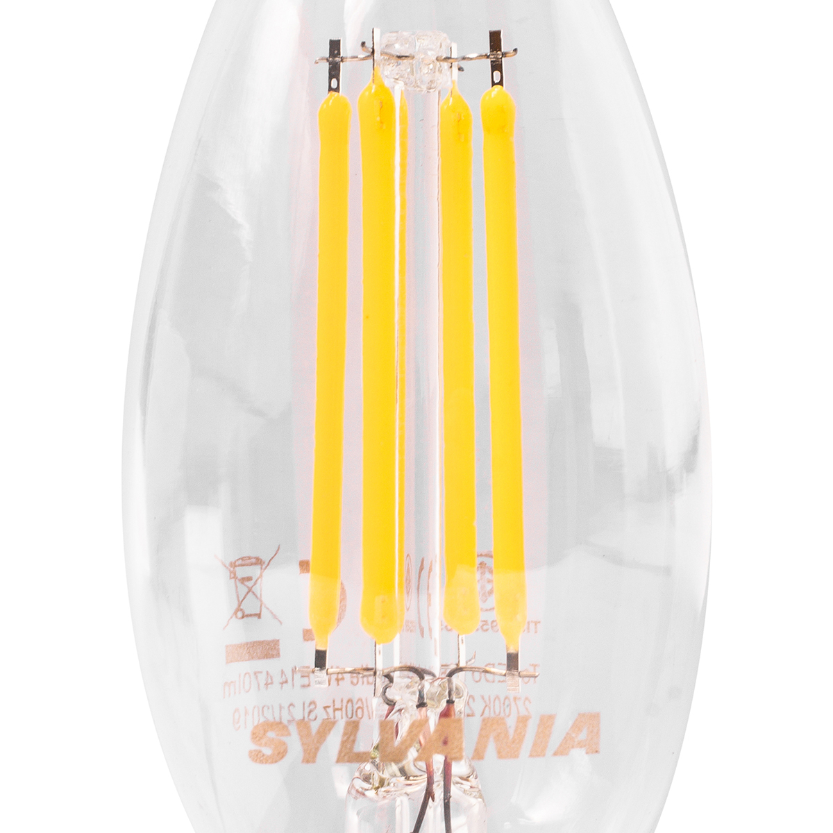 หลอดLEDจำปาFIRA CANDLE-4W-E14-WARM 2700K