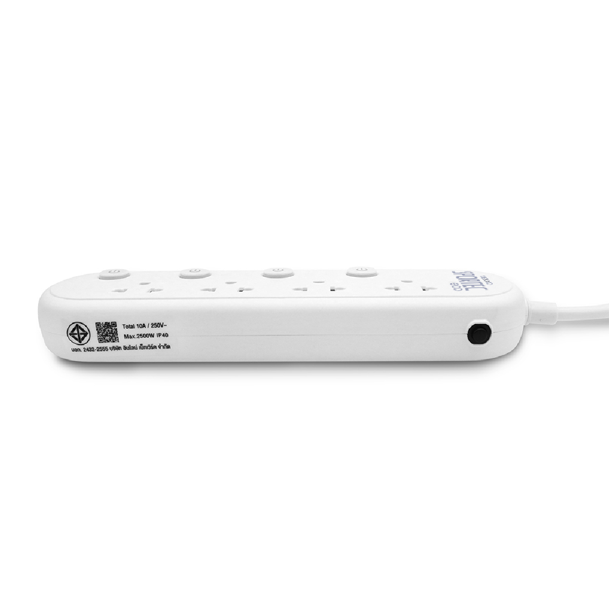 EC-440 ปลั๊กรางไฟ 4ช่อง 4สวิตช์ 3ม