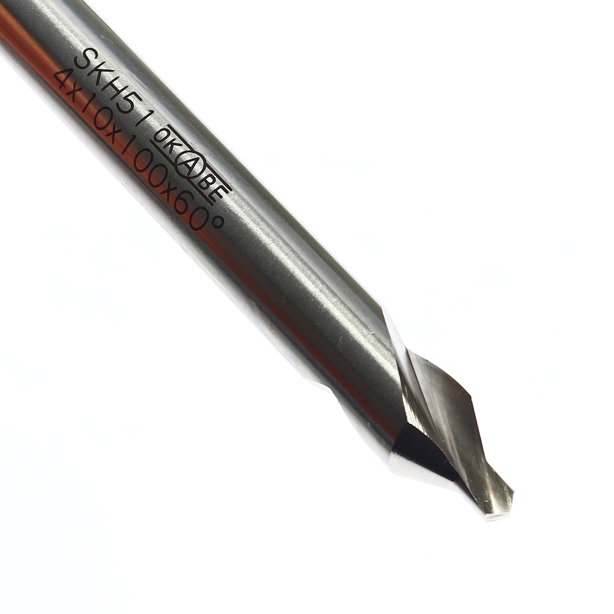 4.0X10X100X5  LONG SHANK CENTER DRILL