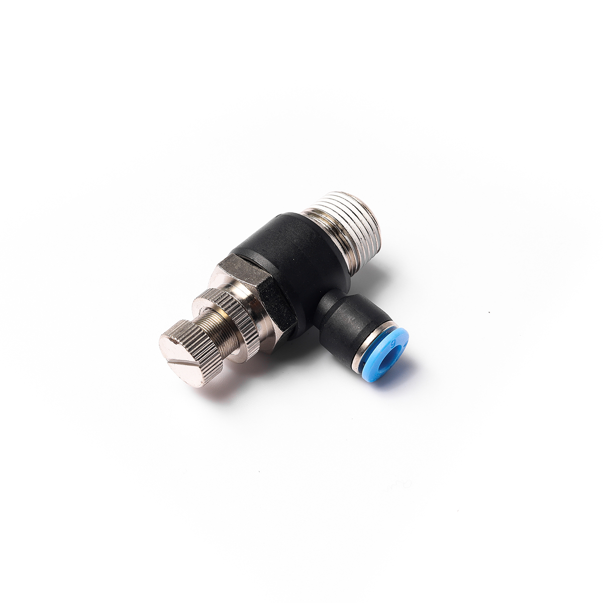 XJSC06-03ข้อต่อปรับลม เกลียวนอก 6มมX3/8