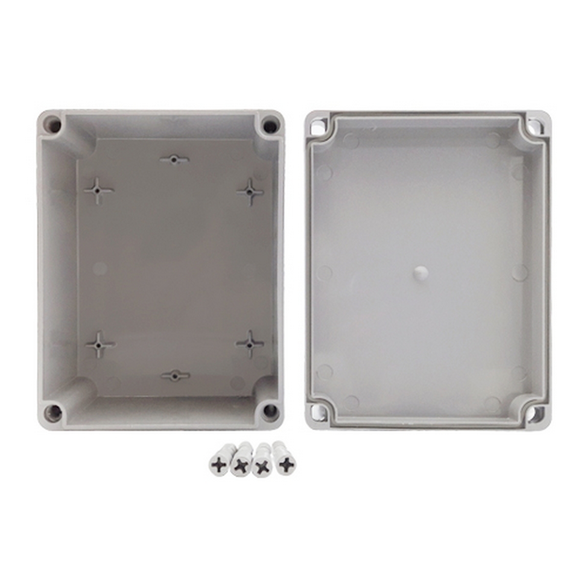 NANO-205W กล่องกันน้ำสีขาว 8X6X4