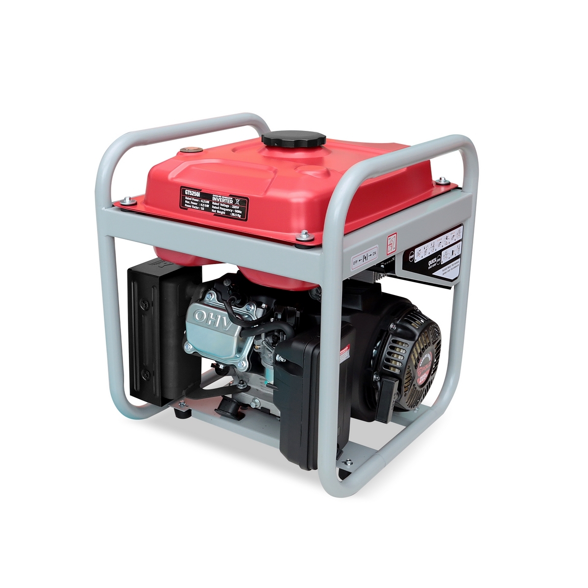 GT5250I เครื่องปั่นไฟอินเวอร์เตอร์ 4.5KW