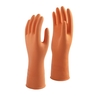 1ST STAR ถุงมือยางธรรมชาติ สีส้ม13"ไซส์S
