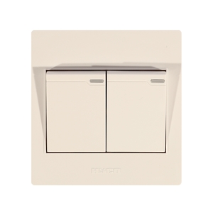 M3N-S21 สวิตช์ห้องเดี่ยว 2 ช่อง 16A 250V