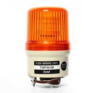 TWFW-08L2Oไฟหมุนแบบกระพริบ80มม.สีส้มLED