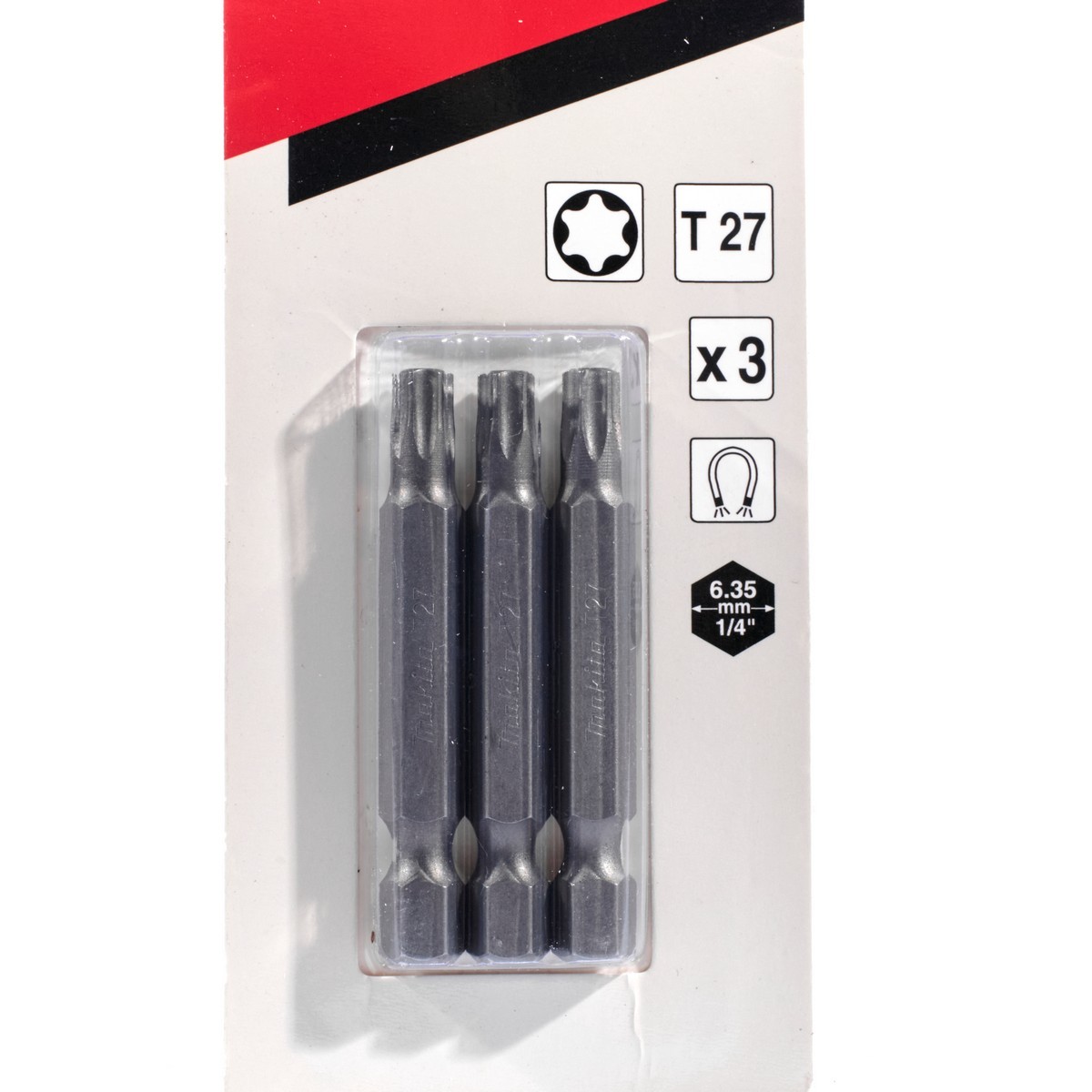 ดอกไขควง T-27 X 50MM (3ดอก/ชุด)