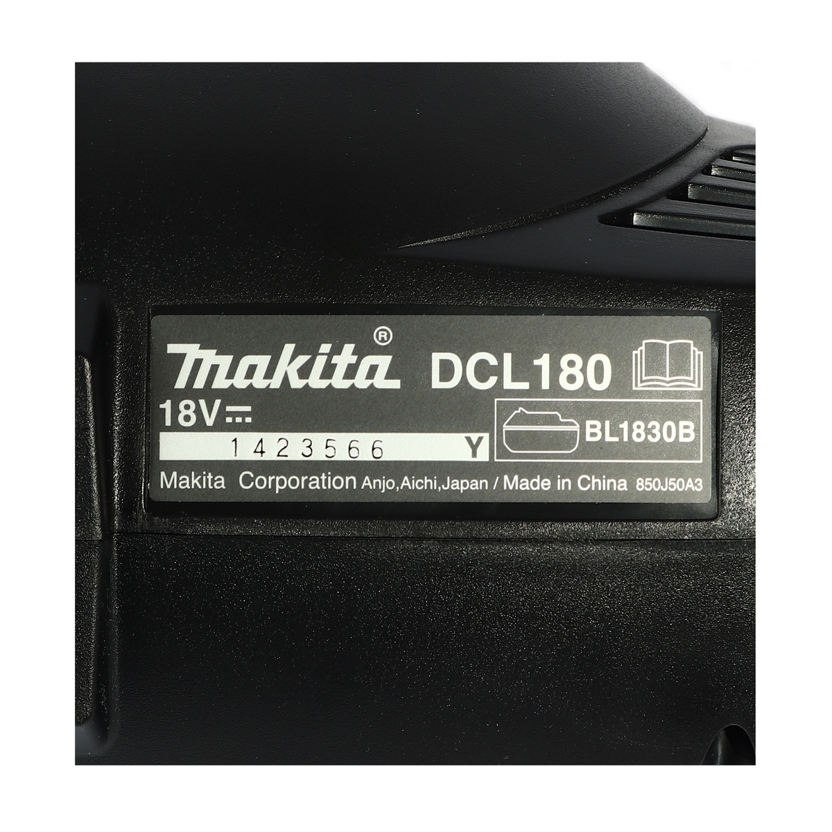 DCL180ZB ดูดฝุ่นไร้สาย18V สีดำ+ใส/1SPEED