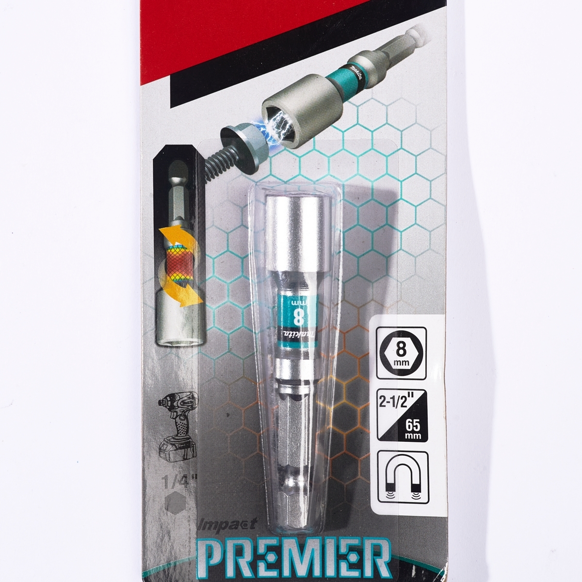 ดอกไขควงหัวลูกบล๊อก 8X65MM PREMIER