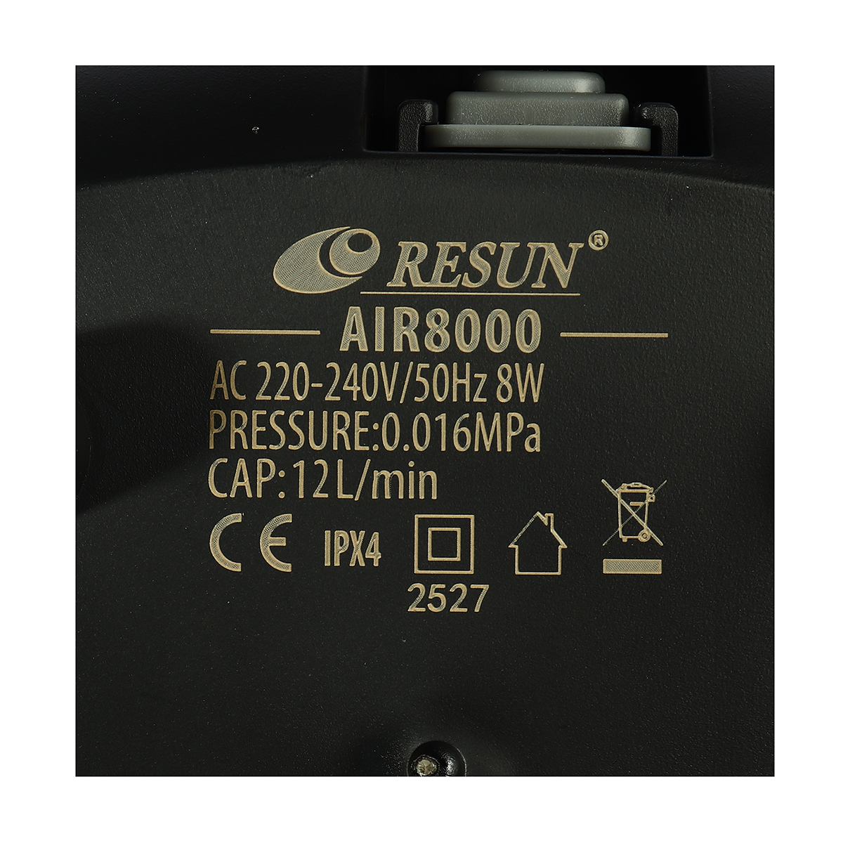 AIR-8000 ปั๊มลม 4 ทาง 8 W 9 L/MIN