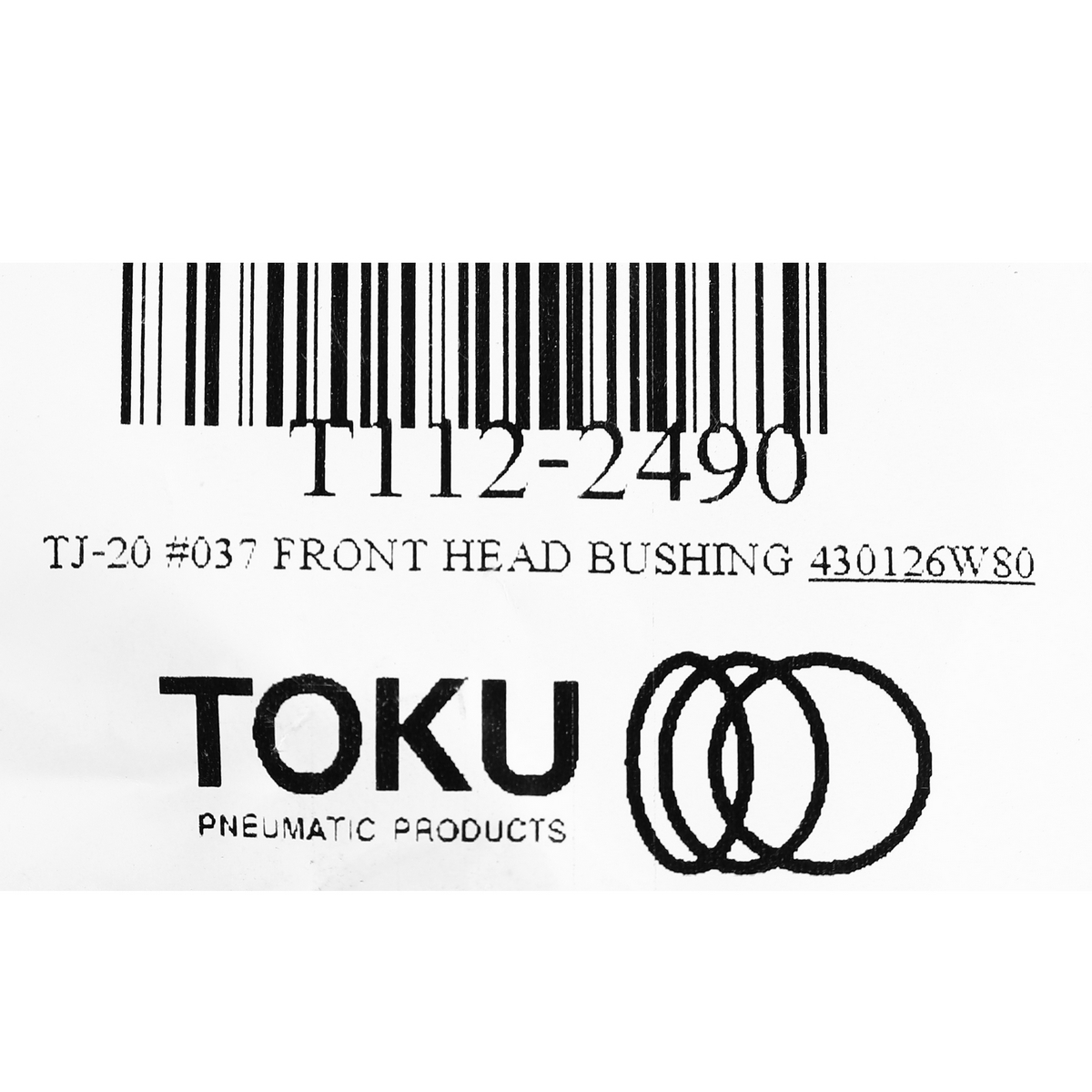 TJ-20 #037 FRONT HEAD BUSHING