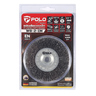WB-2-1M แปรงล้อลวดเหล็ก 4"X1/2"DX1/2"T