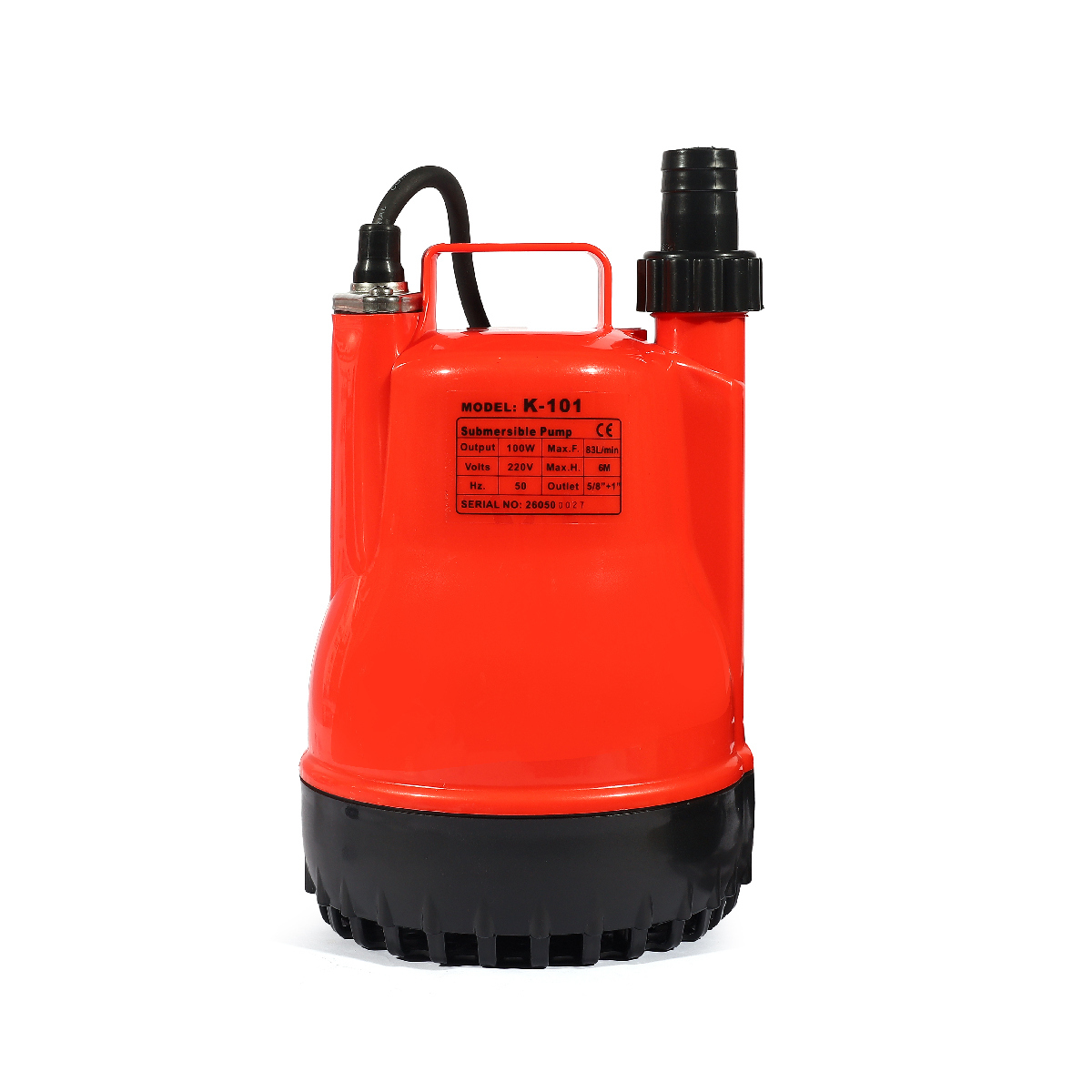 K-101 ปั๊มจุ่ม 100W(ใหม่)