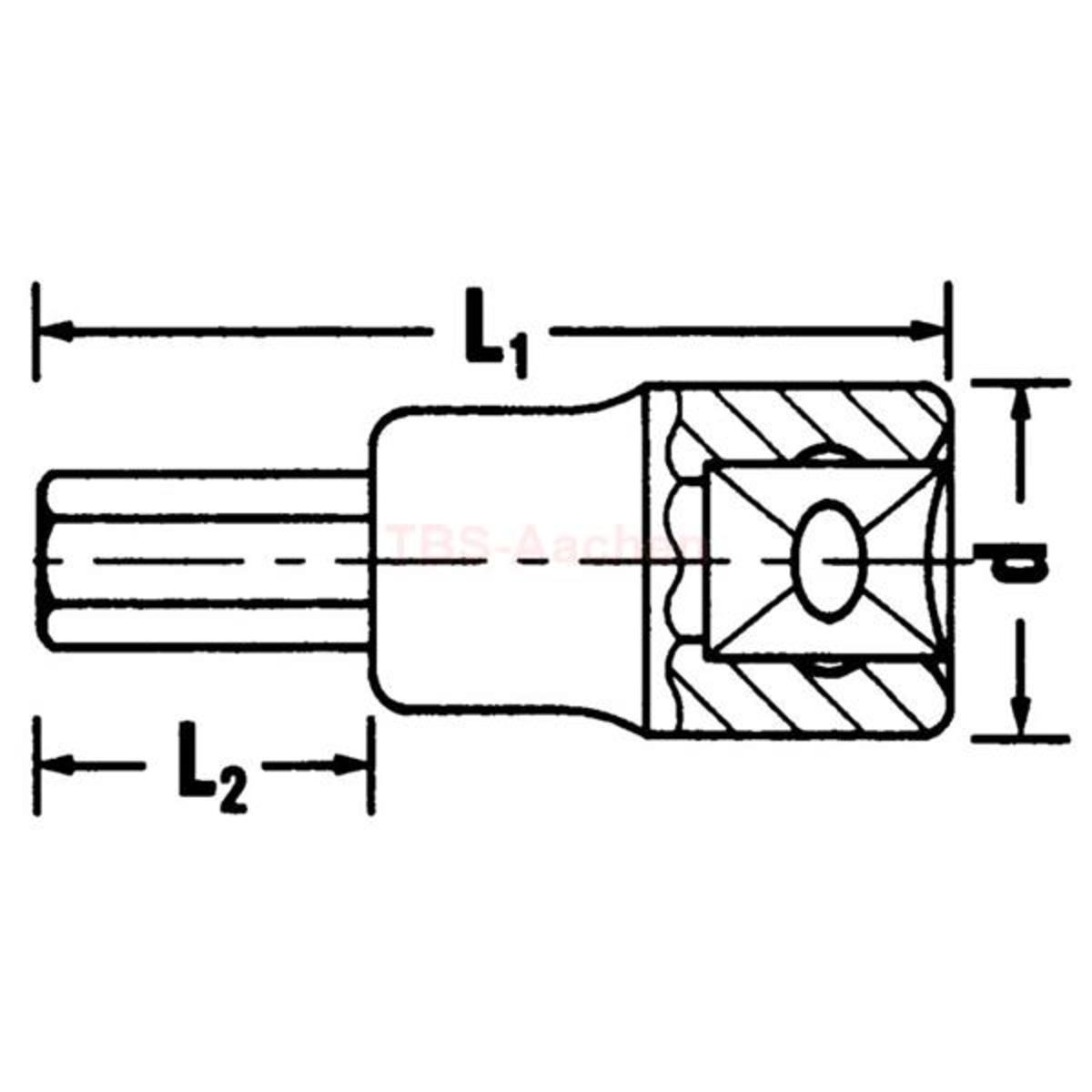 SCREWDRIVER-SOCKET 1/2