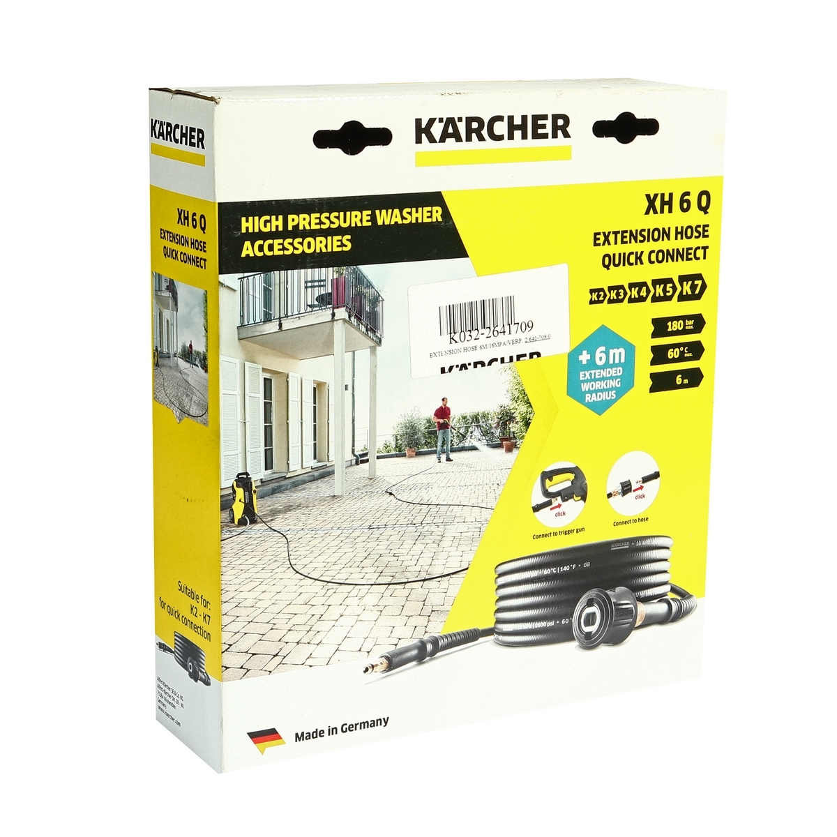 EXTENSION HOSE 6M/16MPA/VERP.
