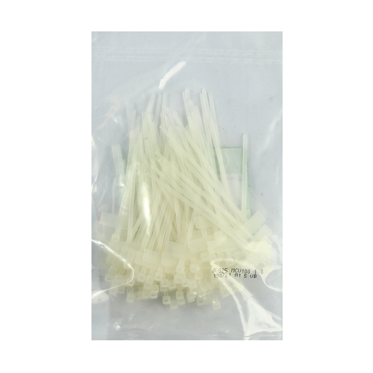 MV-100-2C เคเบิ้ลไทร์มีป้าย4นิ้ว(100PCS)