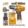 12V-กระบอก สว่านกระแทก 20N-ชุด 1.5AH*2