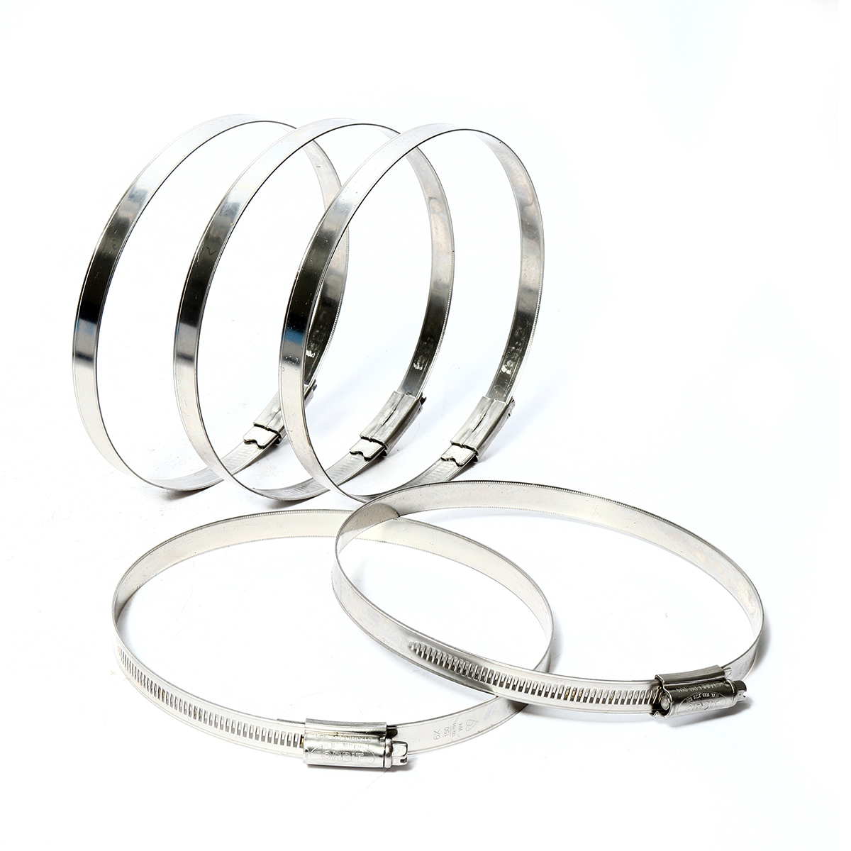 OBW4-6X เข็มขัดรัดท่อ สแตนเลส 130-150มม.
