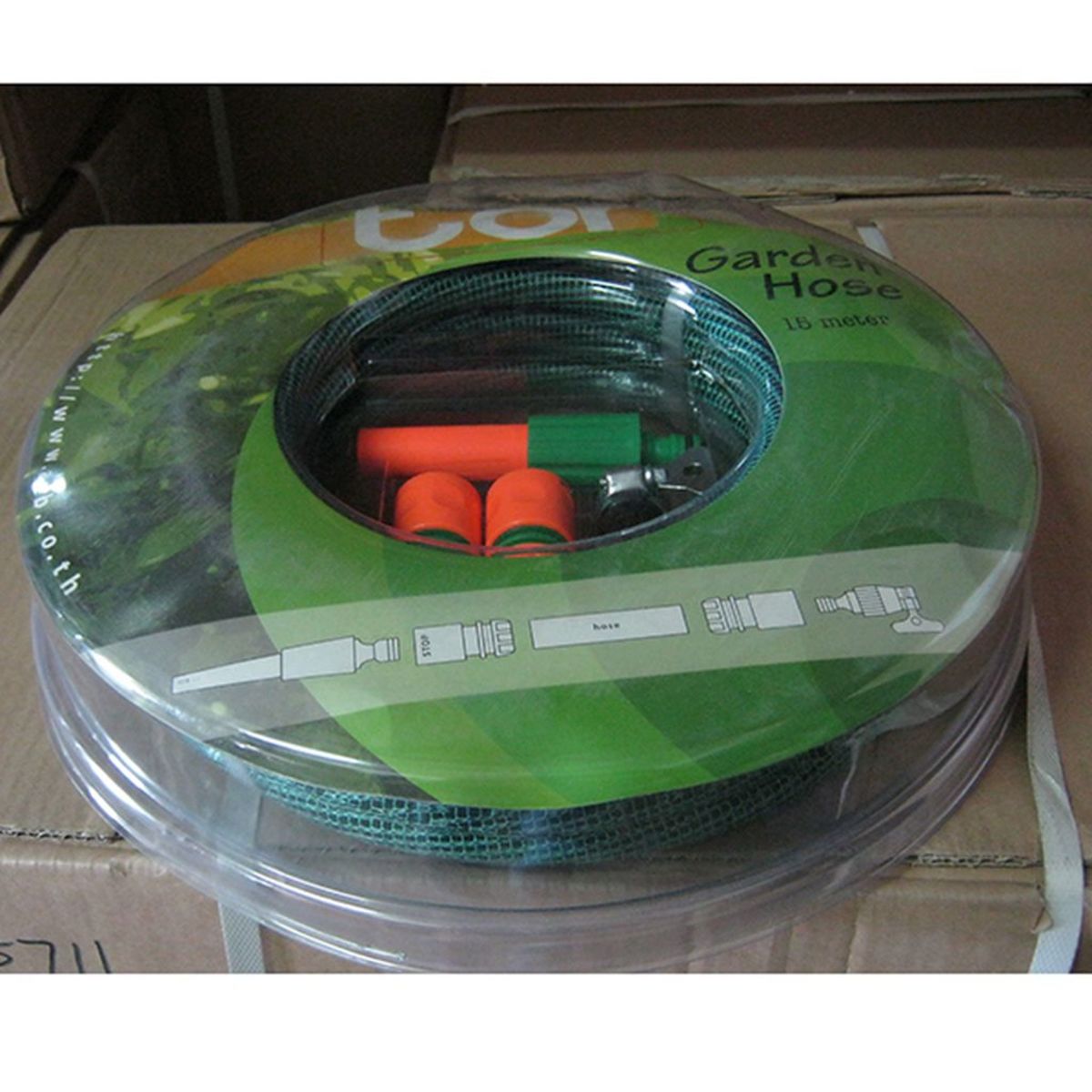 GT4102 สายยางพร้อมอุปกรณ์ 1/2