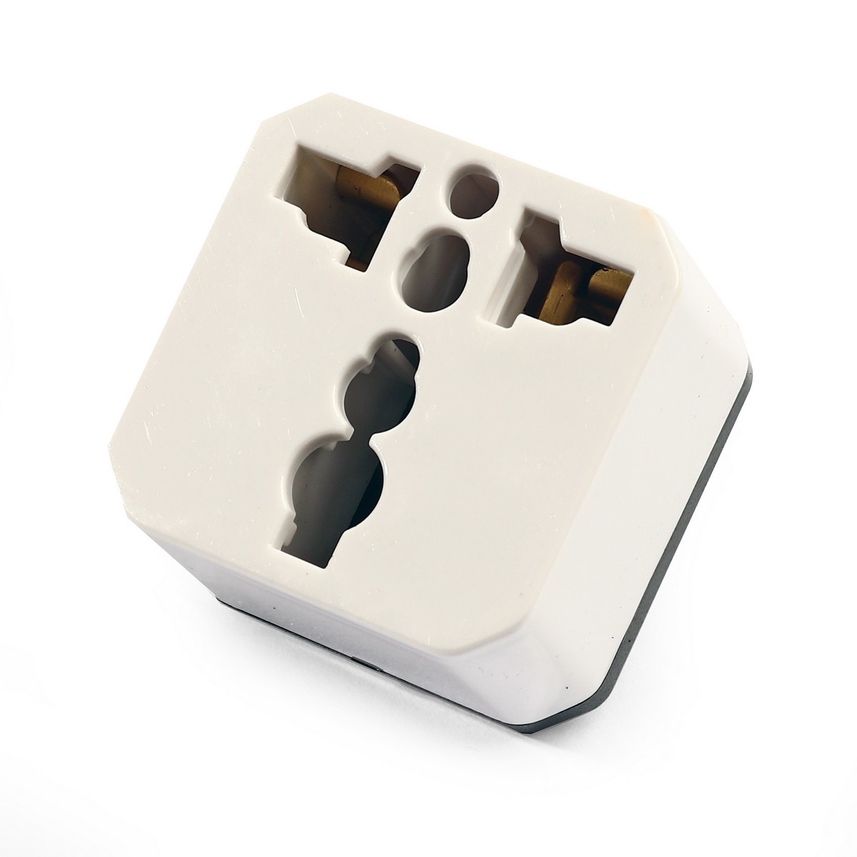 DP1 ADAPTER UNIVERSAL 1ช่อง ขาว-ดำ