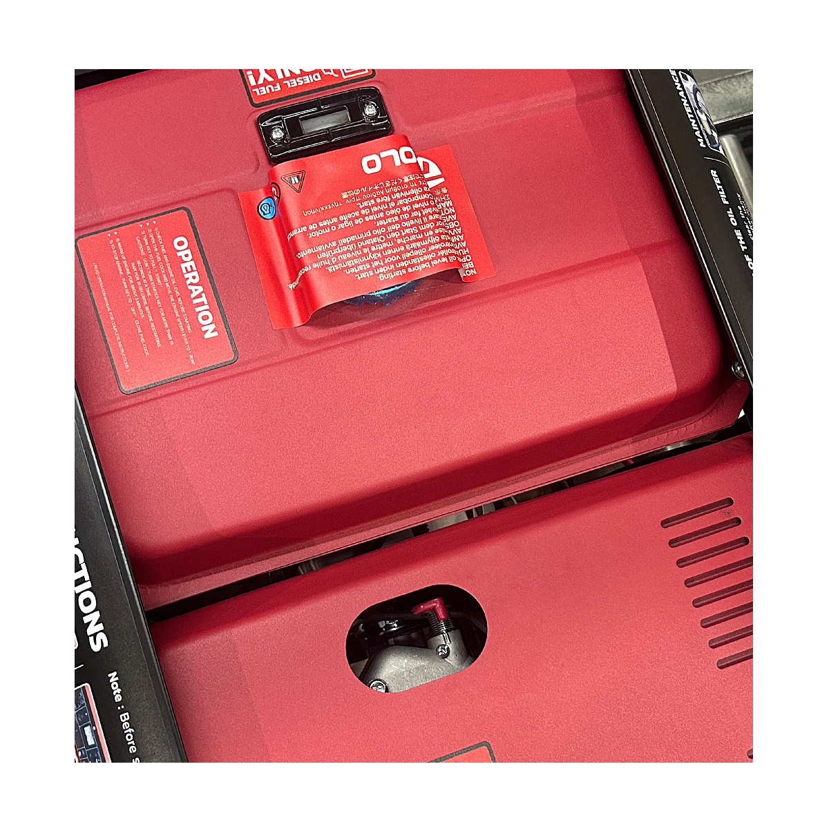 PDX9500E เครื่องปั่นไฟดีเซล 7.5 KW